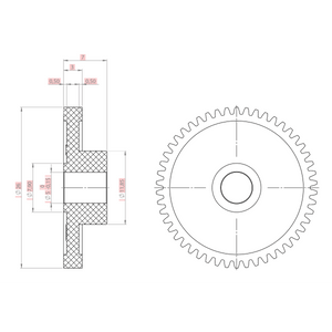 BMG Integrated Drive Gear Assembly (IDGA) Retrofit Kit (SKU: EXT-KIT-96)