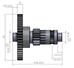 BMG Integrated Drive Gear Assembly (IDGA) Retrofit Kit (SKU: 15169)