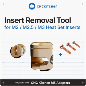 Insert Removal Tool V2 for M2, M2.5 & M3