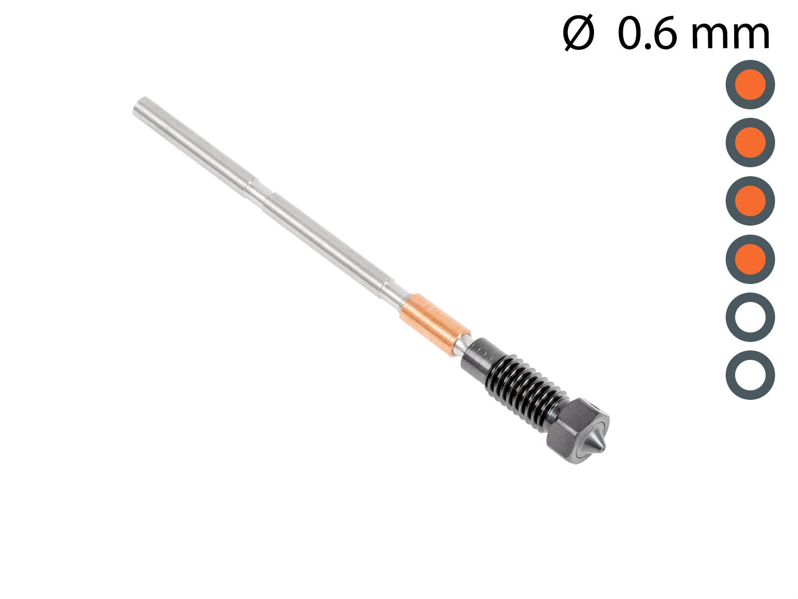 Genuine E3D ObXidian Prusa Nozzle for MK4/XL/CoreOne (SF/HF