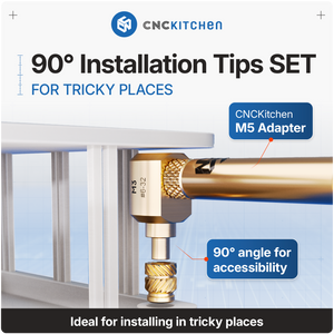 90° Installation Tip for Tricky Places
