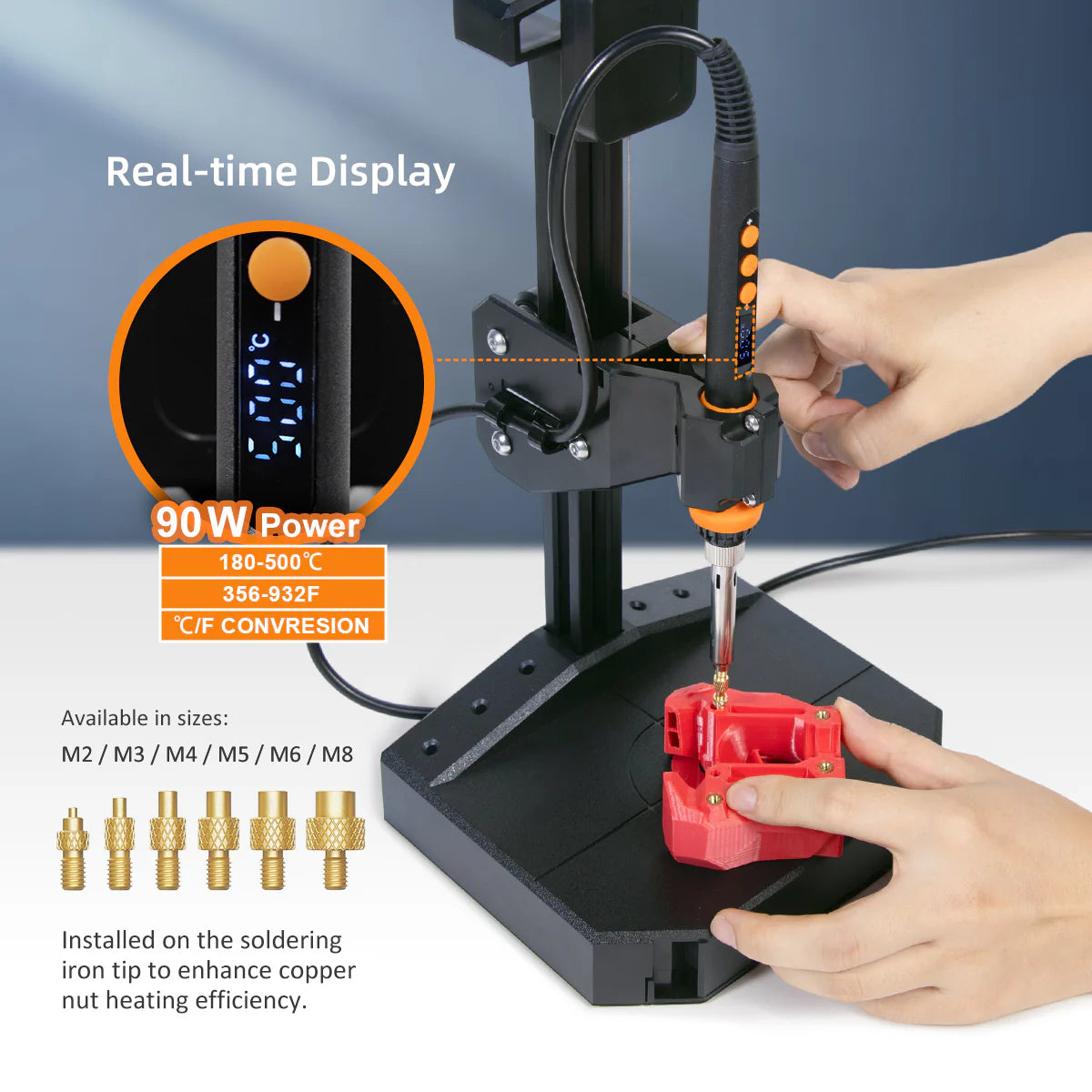 Mintion NutoPress - Heat Insert Press Station - Filastruder