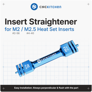 Insert Straightener M2 to M10 (#2-56 to G1/8")