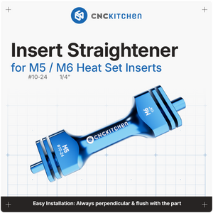 Insert Straightener M2 to M10 (#2-56 to G1/8")