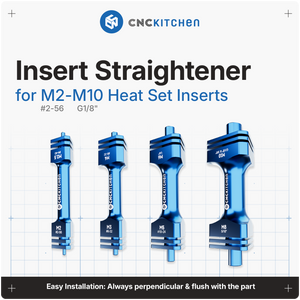 Insert Straightener M2 to M10 (#2-56 to G1/8")