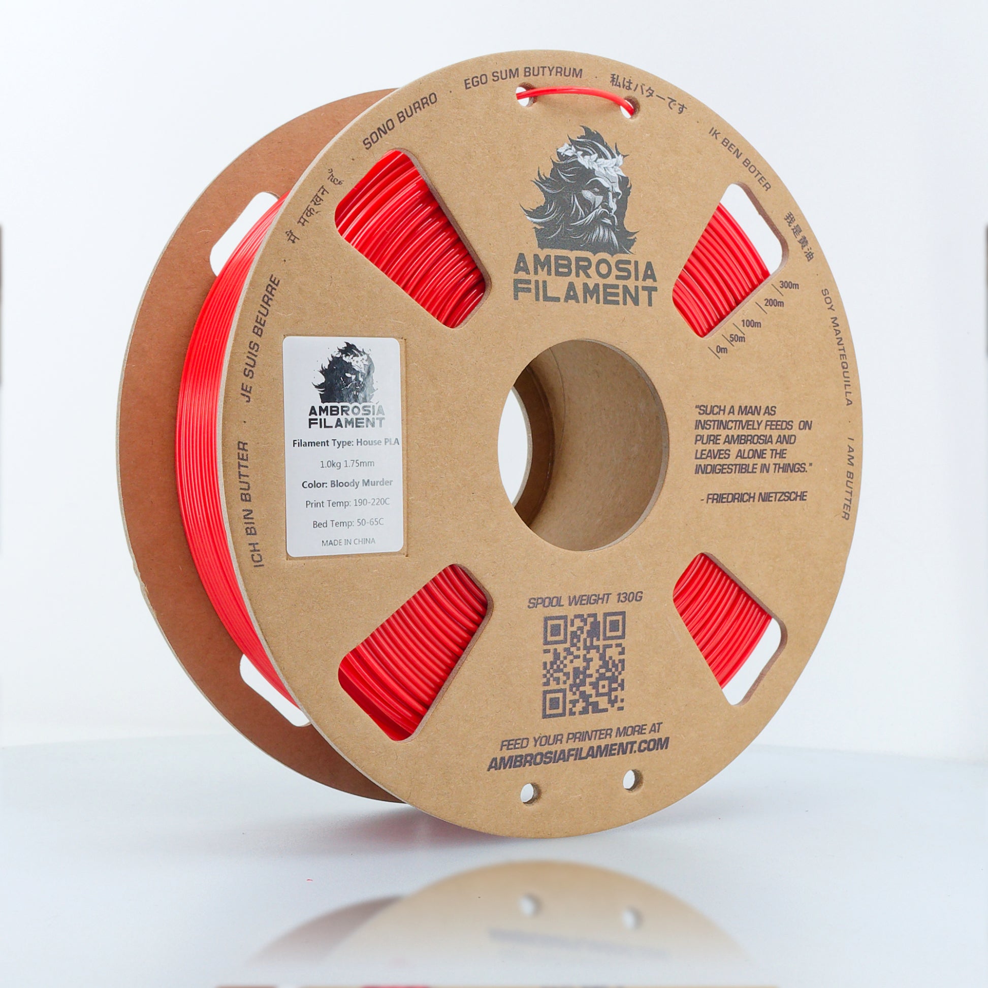 Ambrosia PLA Filament - Filastruder