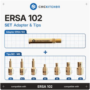 Installation Tips SET compatible with  ERSA tip series 102