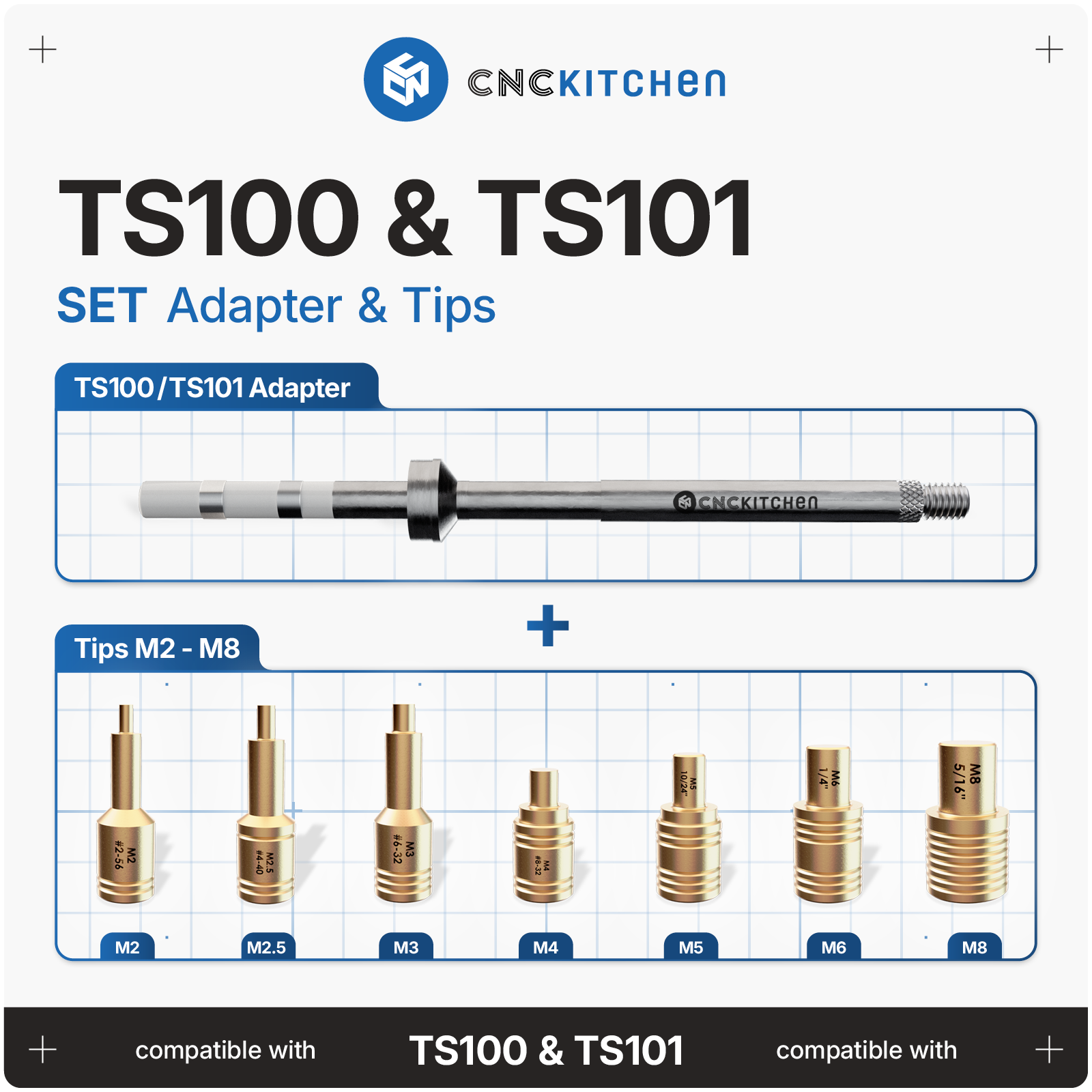 TS100/101 Installation Tips / Adapter