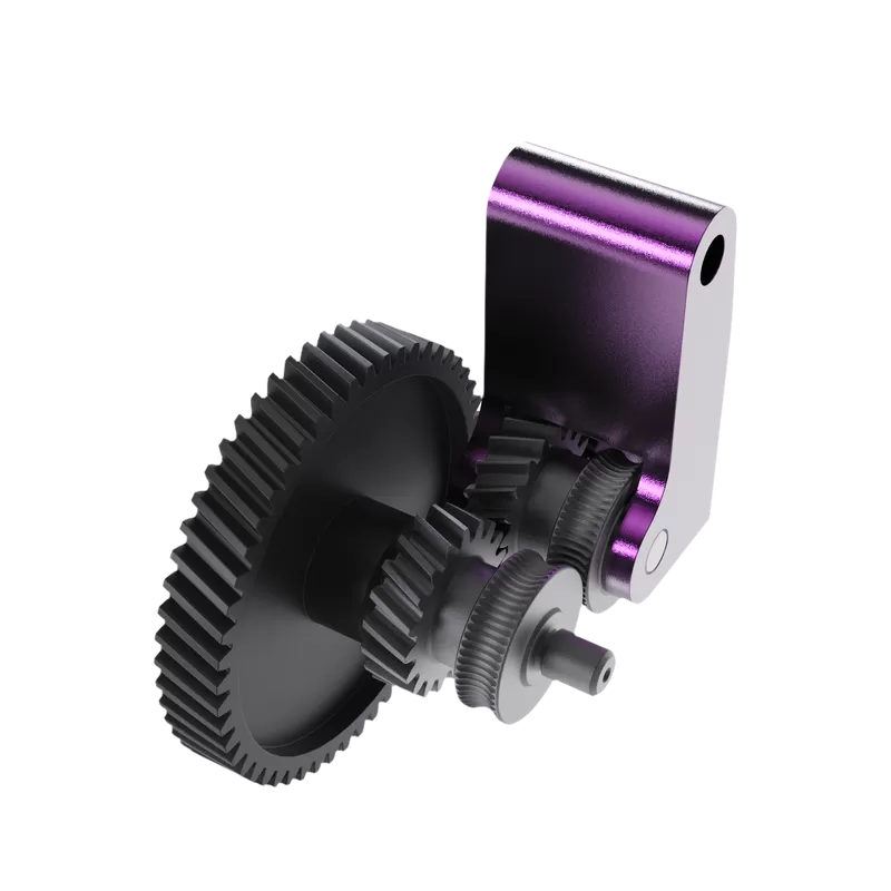 Bastion Coated Extruder Gears for Bambu Lab X1C, X1E, P1P & P1S