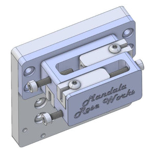 Railcore II 300ZL/ZLT Aluminum Belt Retainer & Clips by Mandala Rose Works
