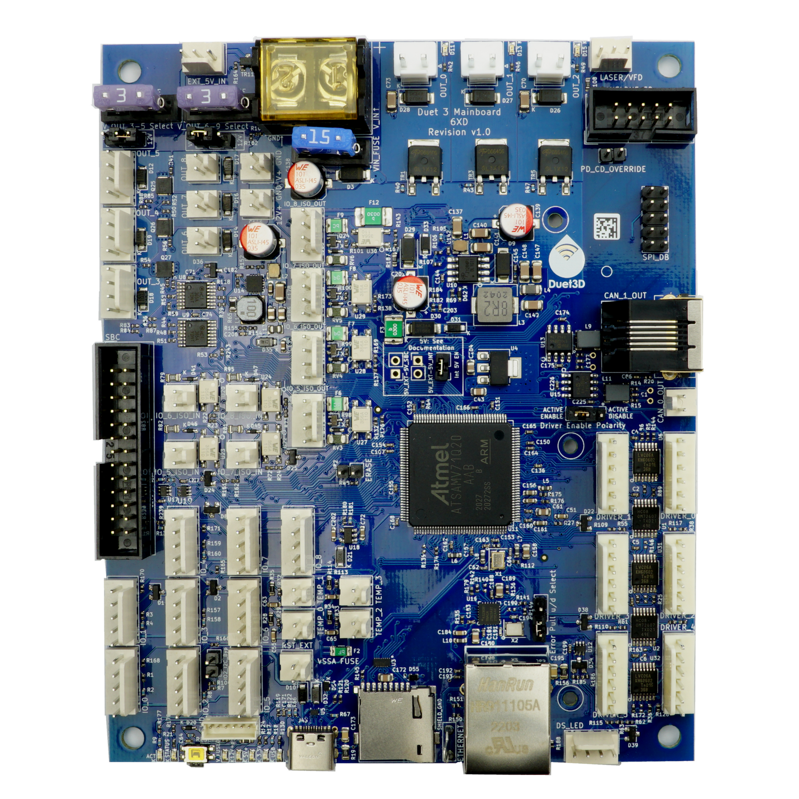 Duet 3 Mainboard 6XD (no stepper drivers)