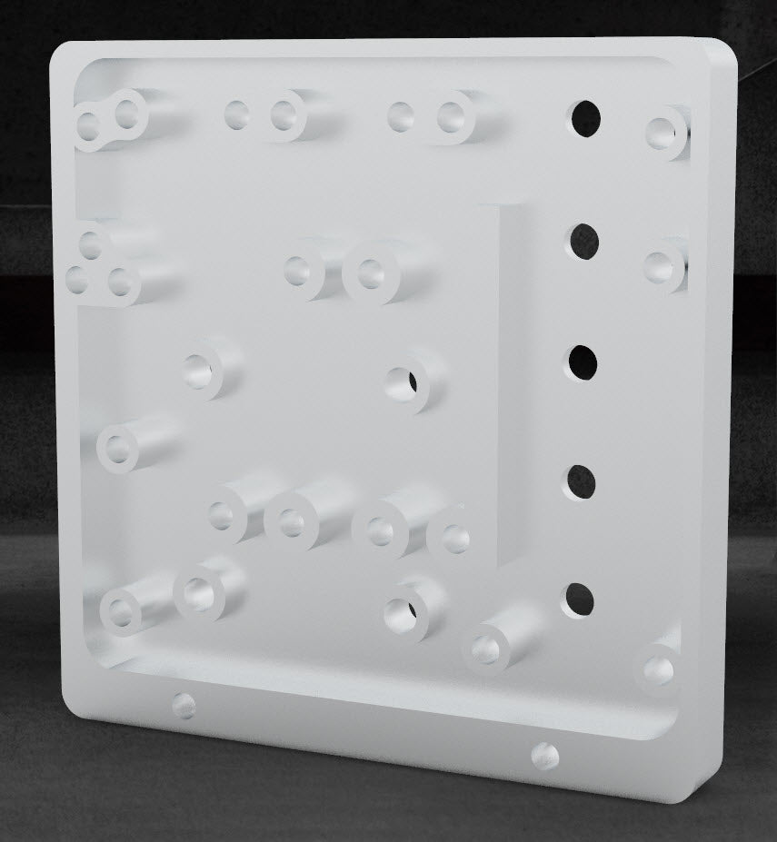 Railcore II 300ZL/ZLT Single/Dual Extruder Y Carriage by Railcore II 300ZL/ZLT Single/Dual Extruder Y Carriage by
