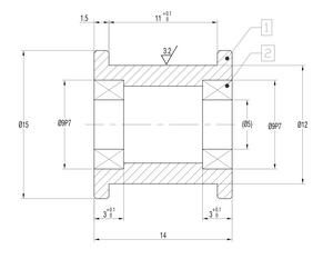 Gates 2GT Idler