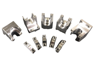 Railcore II 300ZL/ZLT Aluminum E3Dv6 HotEnd Mount by Mandala Rose Works