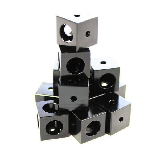 Makerbeam Black 15mm Corner Cubes
