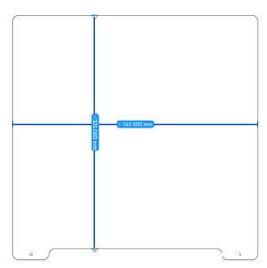 Railcore II 300ZL/ZLT Magnetic Bed Powder Coated PEI Sheet