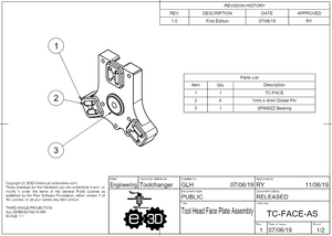 E3D Tool Face Assembly